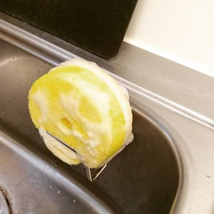 次に使うまで水ですすがず置いておくことがポイント