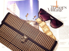 材料費300円?!ハギレとランチョンマットで本格クラッチバッグ