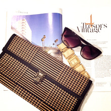 材料費300円?!ハギレとランチョンマットで本格クラッチバッグ