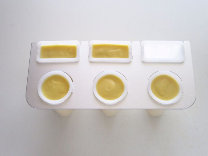 型にいれて固める。