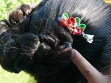 100均の材料で浴衣用髪飾りを作ってみよう。