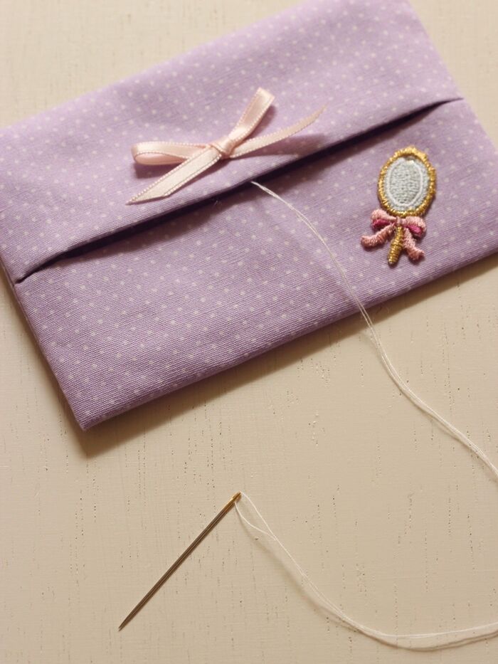 ワッペンなどお好みでつけたら出来上がり!