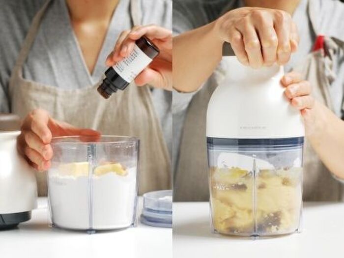 STEP2 残りの材料を一気に撹拌する