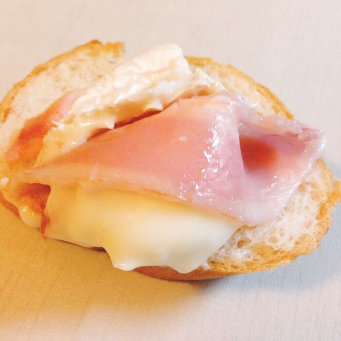 バゲッドに載せて♪