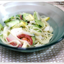 さっぱりなレモンスパゲッティサラダのレシピ