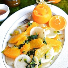 5分でビタミン補給!ネーブルとかぶの爽やかサラダ