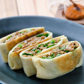 キレイになるレシピ・ビタミンB群補給!納豆とにらの揚げ焼き