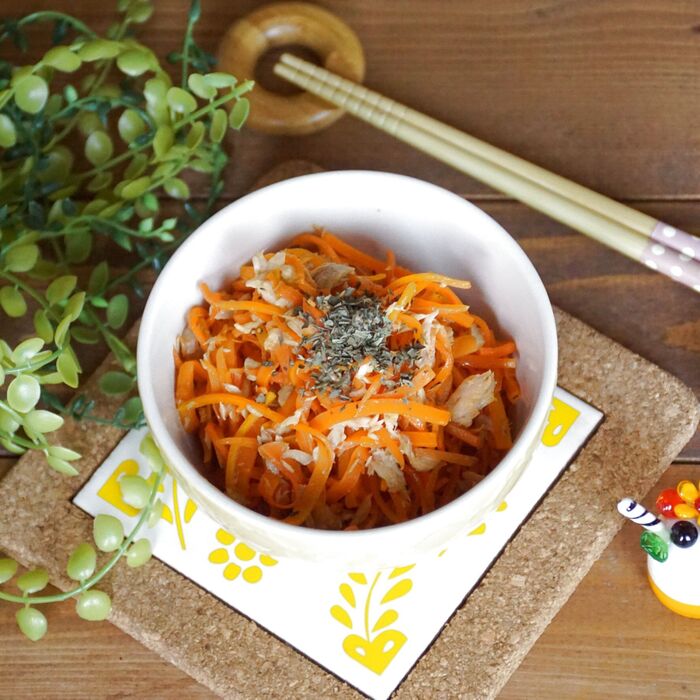 人参が、モリモリ食べれます♡無限人参