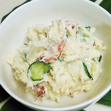 さっぱりしていて飽きがこない美味しさ!おっすお酢な ポテトサラダ