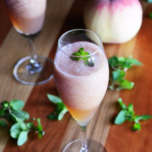 恋するピーチウーロン フローズンドリンクレシピ