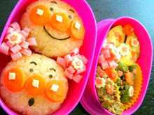 初心者さん向き!簡単キャラ弁!アンパンマン弁当