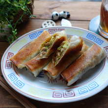 キャベツの旨味たっぷり♡時短春巻き♡