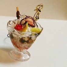 おゆまるくんでパフェ!フェイクスイーツ