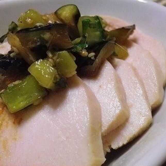 手づくり鶏ハムにも