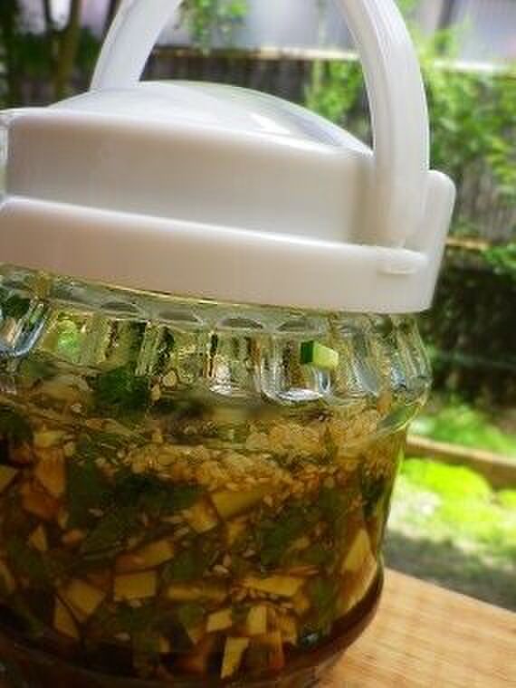 野菜の半分の麺つゆで大丈夫!