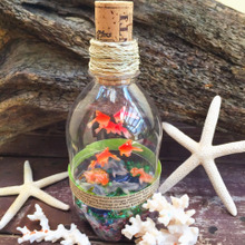 プラバンで金魚の作り方!ペットボトルアートアクアリウム♪