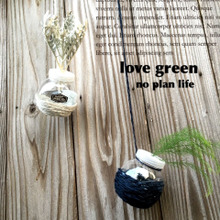 夏休みの工作にも♪編まない簡単プラントハンガーの作り方。