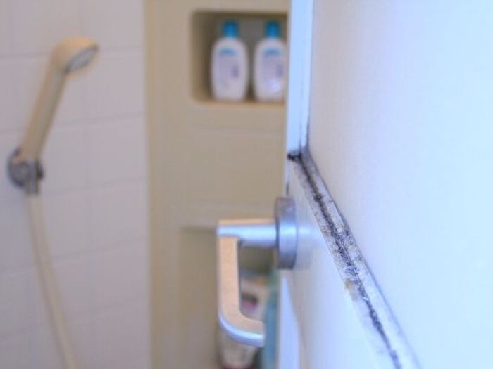 放っておくと後で困る…お風呂場のドアの掃除方法