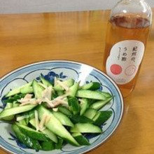 梅酢で夏バテ解消♪キュウリと新生姜の梅酢漬け~漬かりやすく歯ごたえのいいキュウリの切り方~