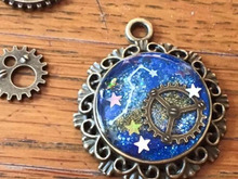 初挑戦!レジンの【宇宙塗り】