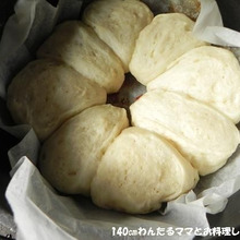 アウトドアで簡単★ふわふわポリ袋パン