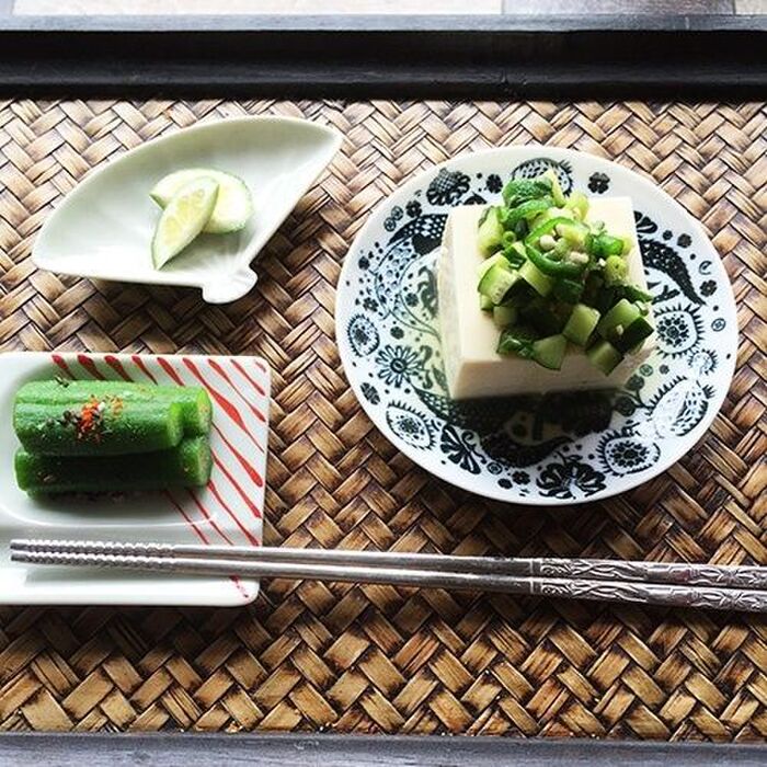 山形だし風 火を使わない夏野菜の3分常備菜