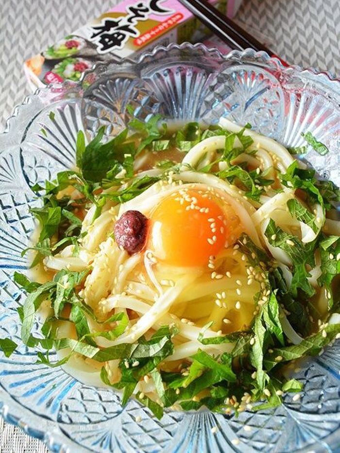 冷凍うどんをレンジでチーン!主婦のまかないうどん