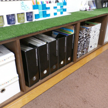 100均のファイルボックスを活用!散らかり放題の本や書類を綺麗に収納(*^^*)