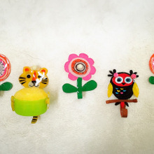 プラバンで作ろう楽しい♡北欧柄の壁掛けフック!