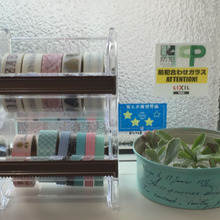 小さい派?大きい派?セリアのスタッキング出来るマステ収納