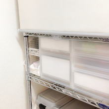 レジ袋収納 100円SHOPのカゴを活用した見た目スッキリ、ざっくり収納