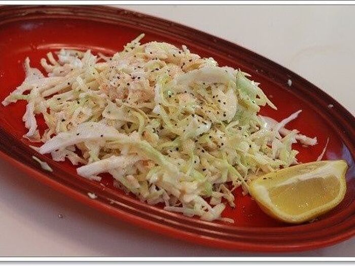 キャベツのサラダ♪明太レモンソース☆