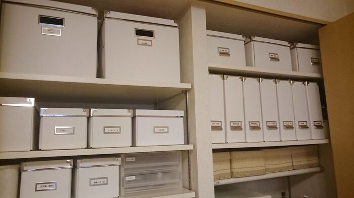 実は2種類!似ているIKEAの紙製BOXで統一感アップ!