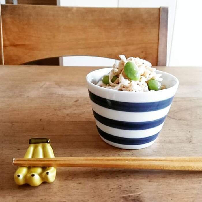小鉢に盛り付ければおつまみにっ♥