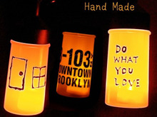 100均オイルボトルで簡単!ランプシェード