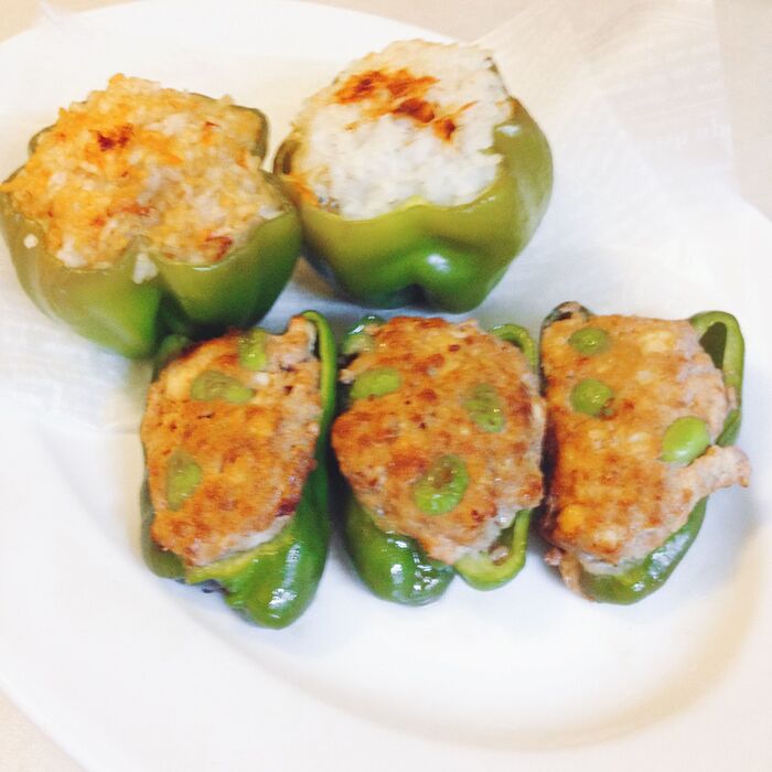 まさかのピーマン定食!?