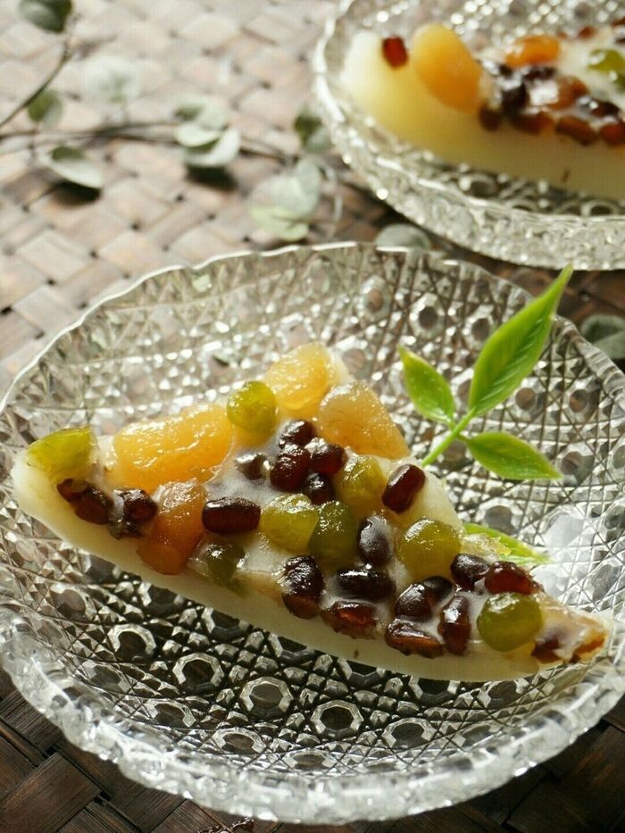 レンジで10分!簡単本格☆水無月