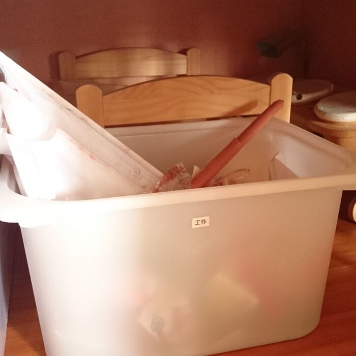 中身が薄っすら見えるのがメリット