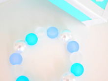 100均(ダイソー)のもので、手作りアクセサリー♪♪