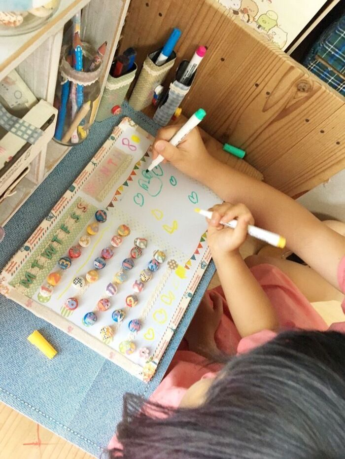 早速お絵描き〜♪