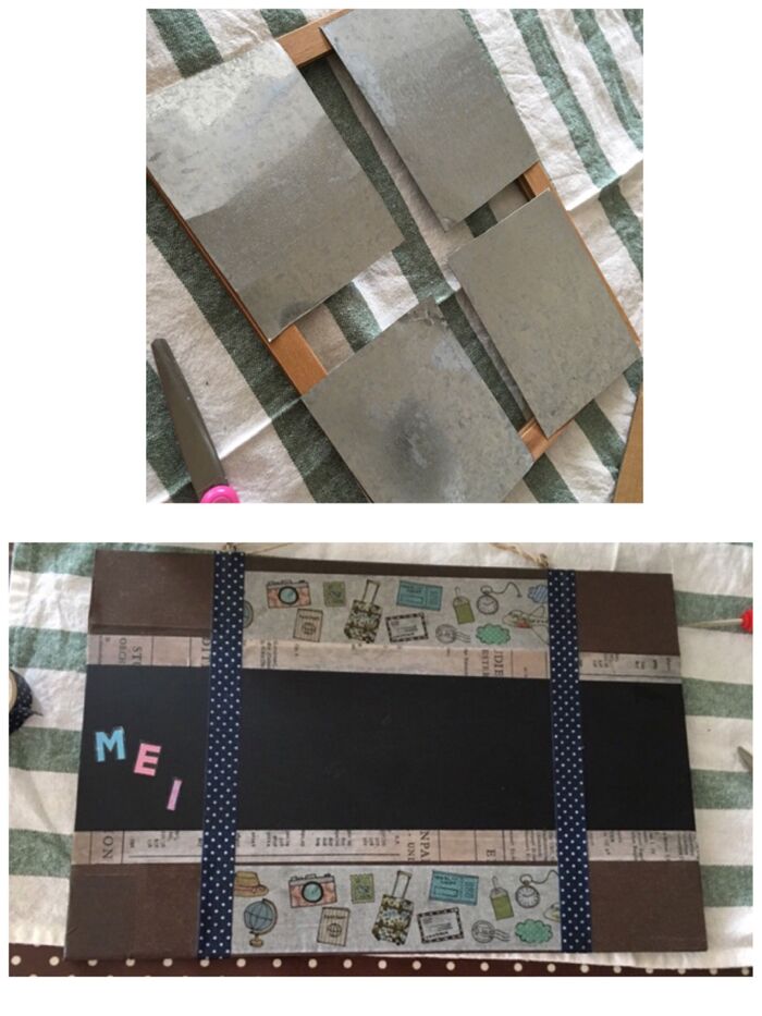 ホワイトボードの下に更に土台を