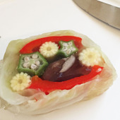 夏野菜のテリーヌ(圧力鍋で時短!)