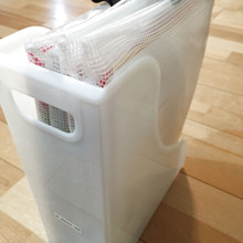 100均ビニールネットケースを使って書類整理!