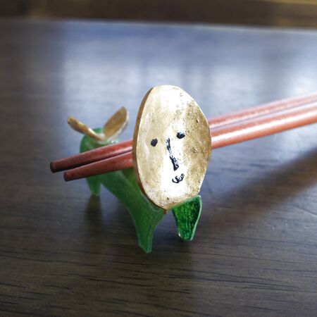 箸置きをプラバンで★妖精の天使バージョン