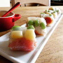 簡単おうちカフェ❗火を使わずに♥イタリアン&韓国風生春巻ごはん