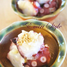 お箸が止まらない!タコのネギ塩ニンニク☆