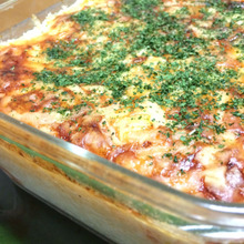 夏にぴったり!野菜とご飯を混ぜて焼くだけの簡単ドリア