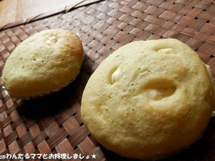 HBで簡単★アボカドクリームチーズパン