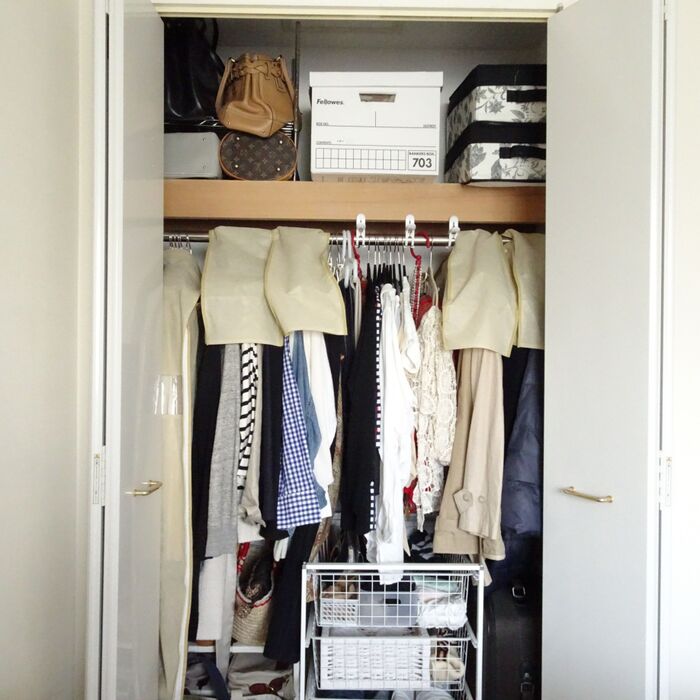 着る服が無い…を解消!自分に自信が取り戻せたクローゼット収納