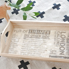 ダイソートレーとプラバンで!ガラスモザイク風デコ